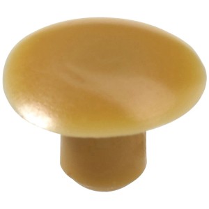 Hettich Okrasna kapica za vtiskovanje Ø 6/12 mm umetna masa bež 20 kos