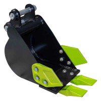 Zipper Bagerska žlica ZI-MBGS850DBS 200 mm črna
