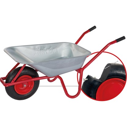 Pro-Bau-Tec Samokolnica s prostornino 85 l pocinkana