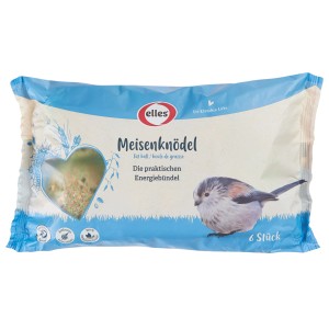 Elles Hrana za divje ptice v obliki lojne pogače z mrežico 6 kosov