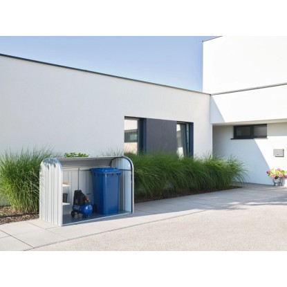 Biohort StoreMax 190 Vrtni zaboj Srebrna kovinska