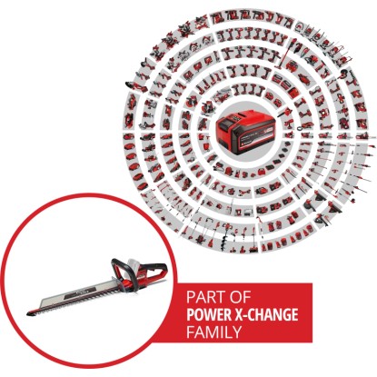 Einhell Power X-Change Akumulatorske škarje za živo mejo Arcurra 18/55