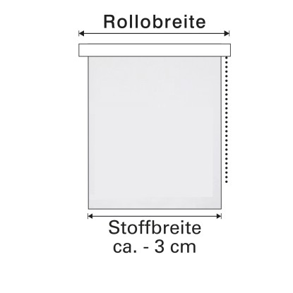 Gardinia EasyFix rolo Natur 120 cm x 150 cm črna in bela