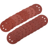LUX-TOOLS Komplet brusnih kolutov za ekscentrične brusilnike 115 mm