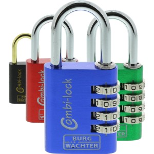 Burg Wächter Nastavljiva ključavnica na šifro Combi Lock Fun 88 40 Aluminij