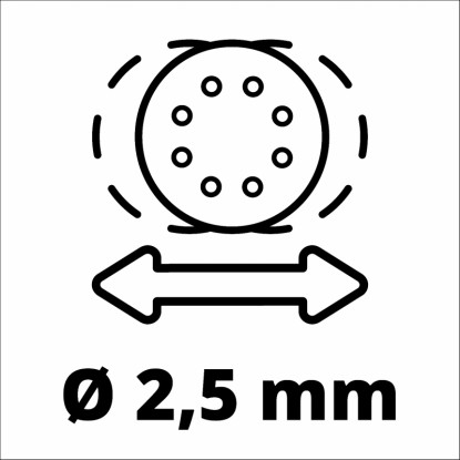 Einhell Ekscentrični brusilnik TC-RS 425 E