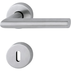 CMI Garnitura rozet Kotna oblika Nerjaveče jeklo mat 38 mm - 42 mm