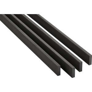 GCC Zaključna letev grafit krtačena 300 cm x 6 cm x 1,7 cm