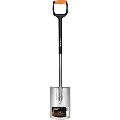 Fiskars Xact Vrtnarska lopata M, okrogla