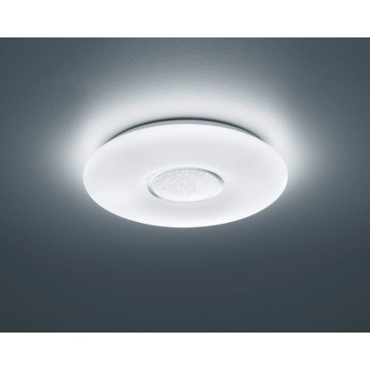 LED stropna svetilka Akina bela z 1-spotom 21 W 2100 lm