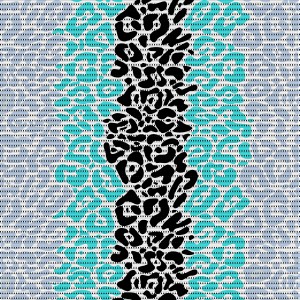 Kopalniška talna podloga Wildlife širine 65 cm metrsko blago