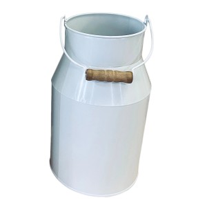 Boltze Vaza Kumi mala 26 cm x 15 cm x 26 cm bela