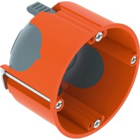 OBO doza za votle stene zrakotesna Ø 68 mm x 47 mm oranžna