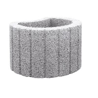 Mini sadilni obroč sivi Ø 30 cm x 20 cm