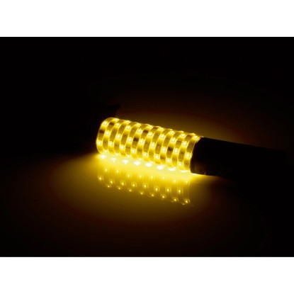 Gibek LED-trak 3 m samolepilen na notranji strani večbarvni