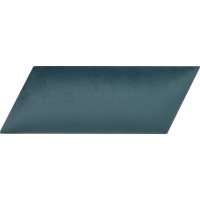 Stenska blazina Diamant levo 30 cm x 15 cm Petrol Žamet