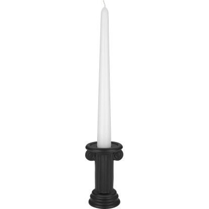 Svečnik Modern Antique 10,1 cm x 5,9 cm x 6,3 cm črn