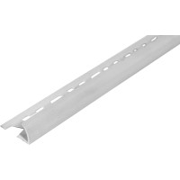 Arcansas Četrtina kroga PVC Bel 1 x 2,7 x 250 cm