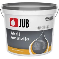 JUB Akrilni osnovni premaz in plastifikator Akril Emulzija beli 18 kg