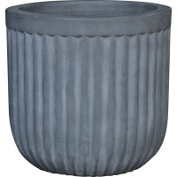 Cvetlični lonec svetlo siva 28 cm x 28 cm x 27 cm