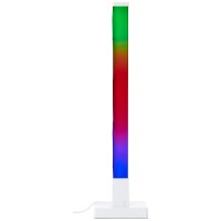 Brilliant Namizna LED svetilka Neele RGB + CCT Ø 12,5 bela
