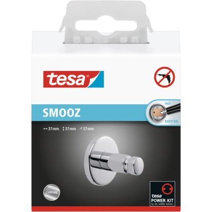 Tesa Lepilna kljuka Smooz kromirana