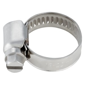 Cevna objemka 12 mm - 22 mm iz nerjavnega jekla