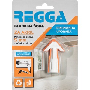 Regga Gladilna šoba za akril oranžna 5 mm