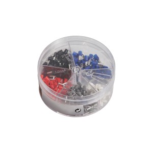 LUX-TOOLS Komplet končnih tulcev 0,5 mm² - 2,5 mm² 400-delni