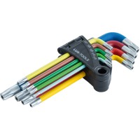 LUX-TOOLS Komplet imbusnih ključev Professional 9-delni TX10-TX50