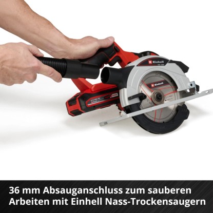 Einhell Power x-Change baterijska ročna krožna žaga TE-CS 18/165 Li Solo