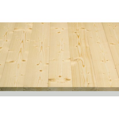 Leseni opaž Helsinki smreka/jelka jeziček in utor 19 mm x 96 mm x 2500 mm