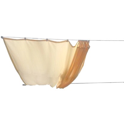 Peddy Shield Sončno jadro 270 cm x 140 cm slonokoščena barva
