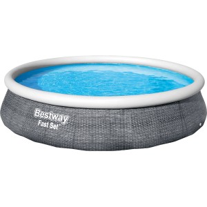 Bestway Bazen Fast Set &Oslash; 396 cm x 84 cm okrogel