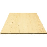 Leseni opaž Posneti rob Smreka/jelka 14 mm x 121 mm x 3000 mm Kakovost B