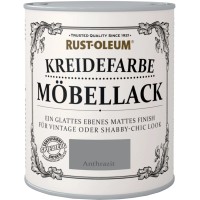 Rust-Oleum Kredna barva lak za pohištvo antracitna mat 750 ml