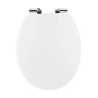 WC deska Tendance MDF krom bela
