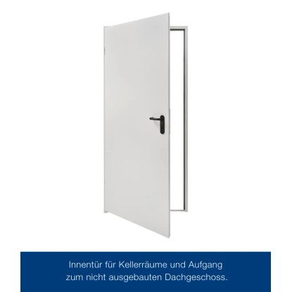 Hörmann Notranja kovinska vrata ZK bela leva 750 mm x 2125 mm
