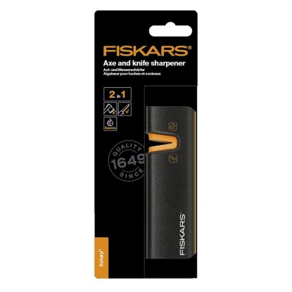 Fiskars Brusilnik za sekire in nože XsharpTM s posebno keramično brusilno glavo