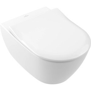 Villeroy & Boch WC-komplet Subway 2.0 brez splak. roba CeramicPlus z WC-desko