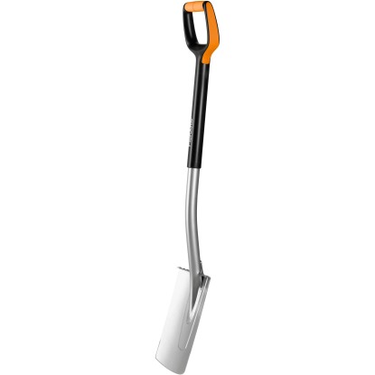 Fiskars Xact Vrtnarska lopata M, okrogla