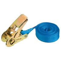 LUX-TOOLS Pritrdilni jermen z ragljo enodelni 25 mm x 5 m