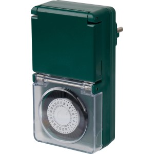 Mehanska stikalna ura 48 stikalnih možnosti zelena