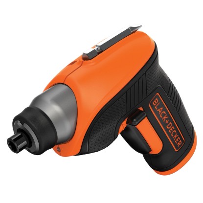 Black+Decker Baterijski vijačnik CS3652LC s kotnim nastavkom