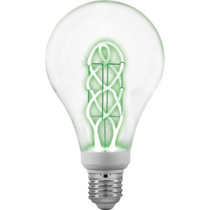 Dekorativna LED-sijalka oblike žarnice E27/2,2 W Zelena