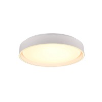 Reality Stropna LED-svetilka 1-plamenska Felis bela mat Ø 40 cm
