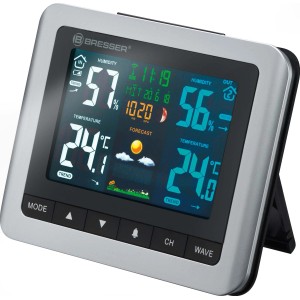 Bresser Vremenska postaja Srebrna-črna