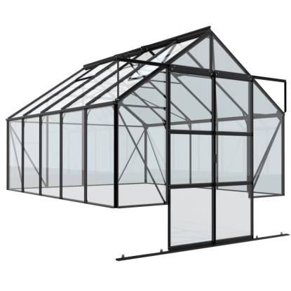 Vitavia rastlinjak Cassandra 8300 Črn ESG 3 mm 257 cm x 323,1 cm x 248,9 cm