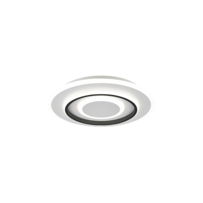 Reality Stropna LED-svetilka Jora 1-plamenska bela mat Ø 41 cm