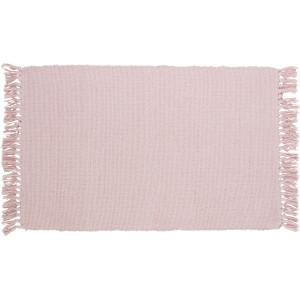 OBI Preproga iz bombaža Uni Starano rožnata 50 x 80 cm